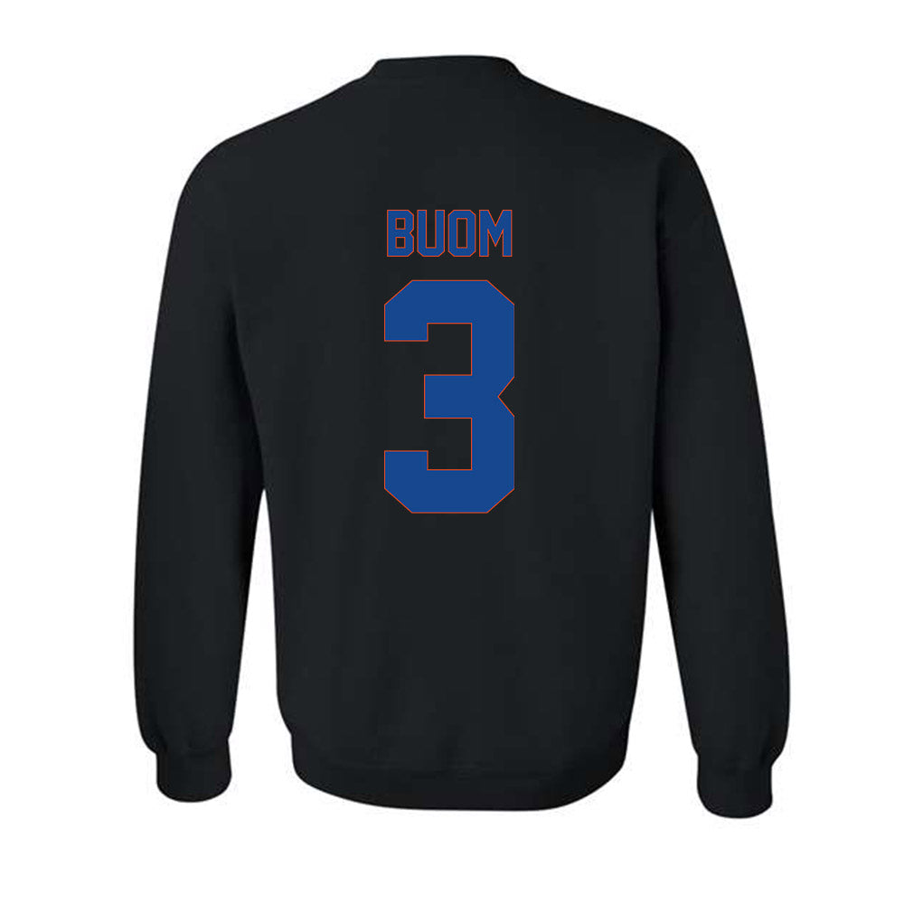 Boise State - NCAA Men's Basketball : Bhan Buom - Vintage Shersey Crewneck Sweatshirt-1