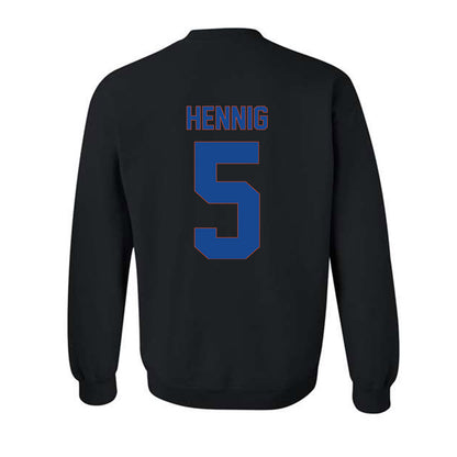 Boise State - NCAA Men's Basketball : Brady Hennig - Vintage Shersey Crewneck Sweatshirt-1