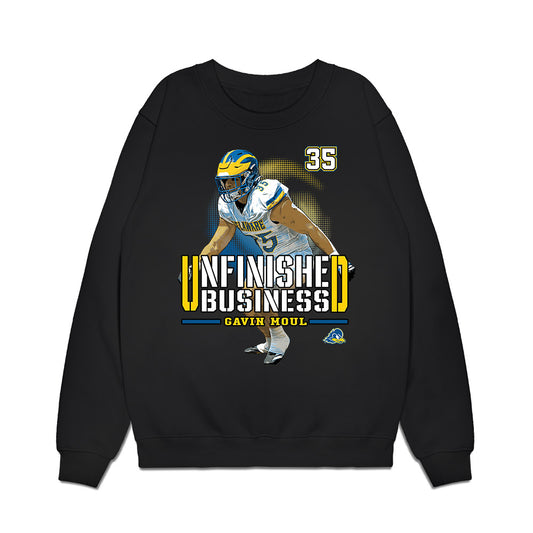 Delaware - NCAA Football : Gavin Moul - Unfinished Business Premium Crewneck Sweatshirt-0