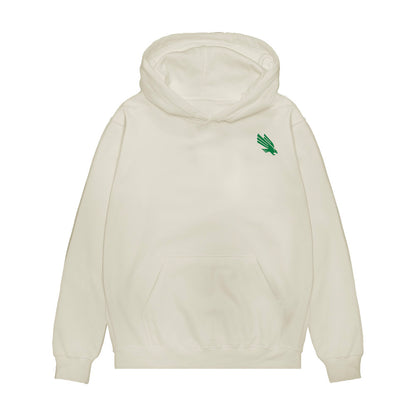North Texas - NCAA Mens Track & Field : Tyler Moore - Collage Premium Hooded Sweatshirt-0
