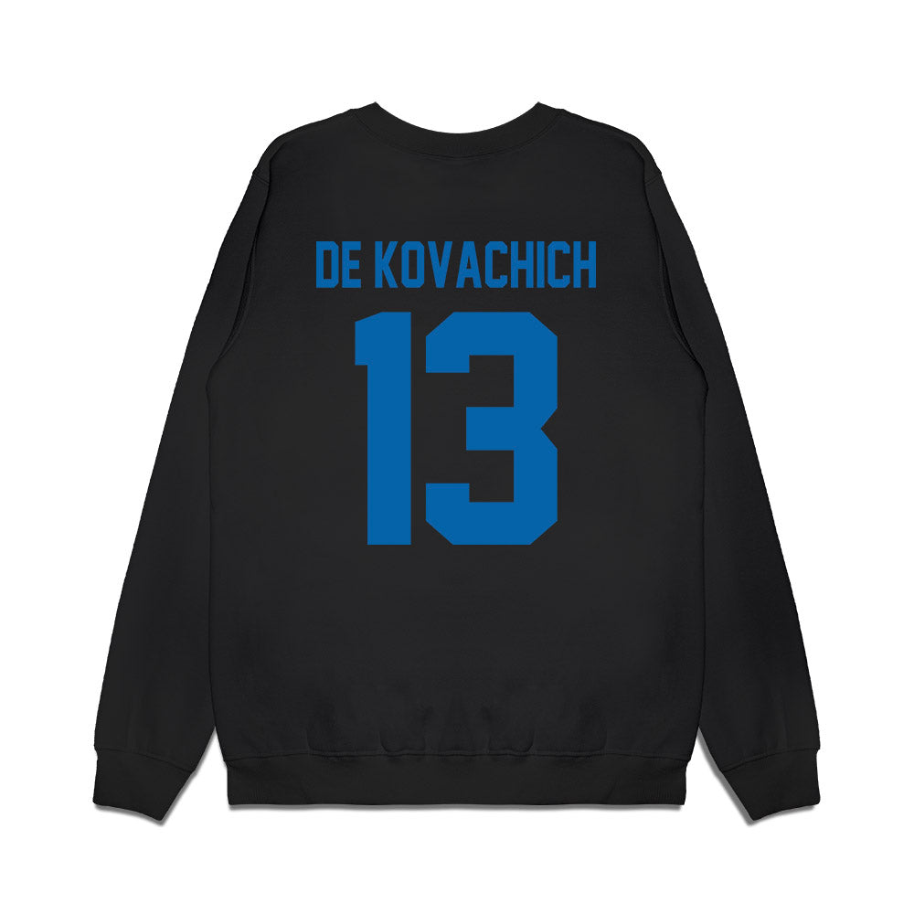 MTSU - NCAA Men's Basketball : Kevin De Kovachich - Vintage Premium Crewneck Sweatshirt-1
