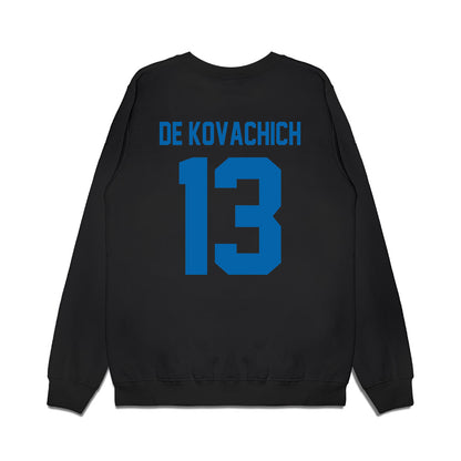 MTSU - NCAA Men's Basketball : Kevin De Kovachich - Vintage Premium Crewneck Sweatshirt-1