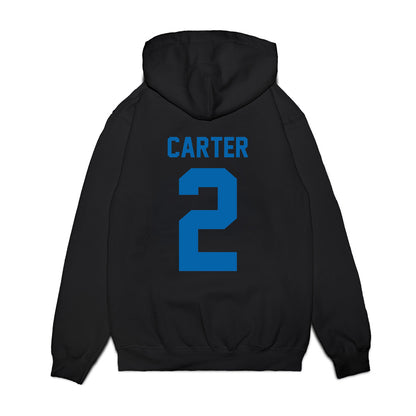MTSU - NCAA Men's Basketball : Jahvin Carter - Vintage Premium Hooded Sweatshirt-1