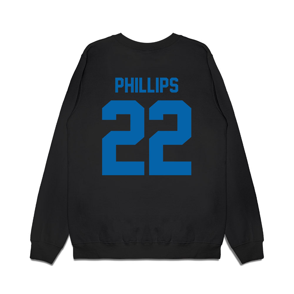MTSU - NCAA Men's Basketball : Henry Phillips - Vintage Premium Crewneck Sweatshirt-1