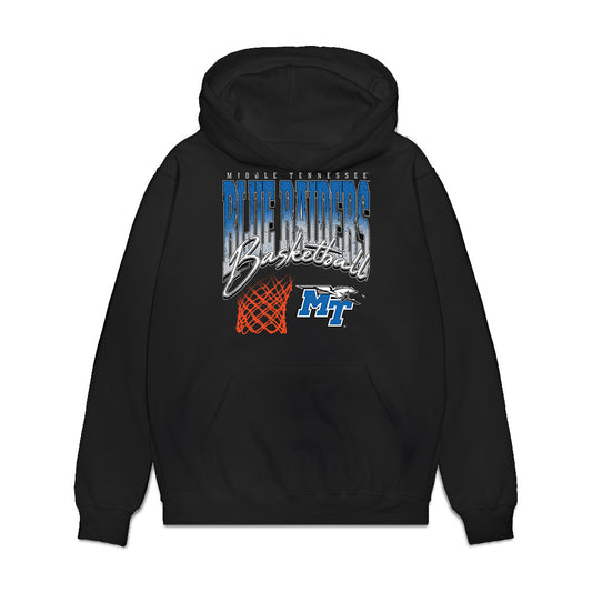 MTSU - NCAA Men's Basketball : Torey Alston - Vintage Premium Hooded Sweatshirt-0