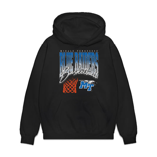 MTSU - NCAA Men's Basketball : Quinn Barnett - Vintage Premium Hooded Sweatshirt-0