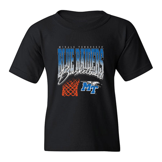 MTSU - NCAA Men's Basketball : Quinn Barnett - Vintage Youth T-Shirt-0
