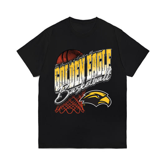 Southern Miss - NCAA Men's Basketball : Djahi Binet - Graphic Comfort Colors T-Shirt-0