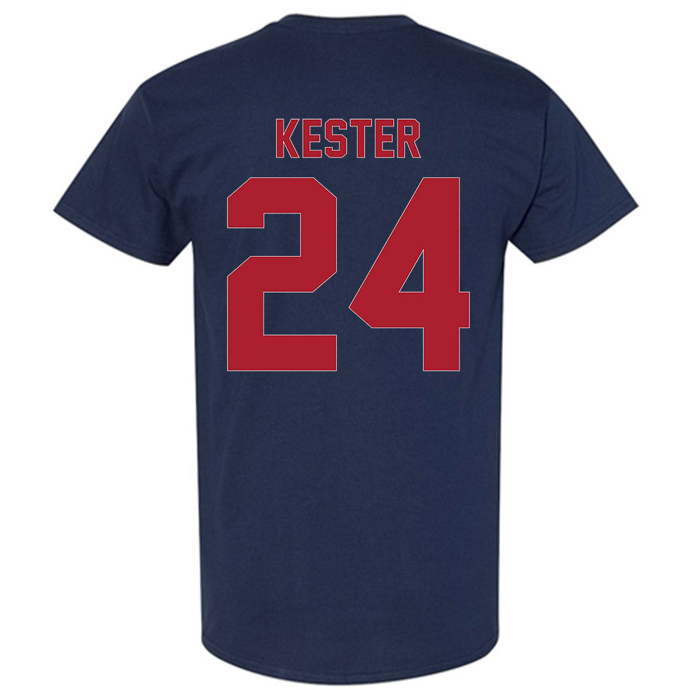 Liberty - NCAA Men's Basketball : Brady Kester - Vintage Shersey T-Shirt-1