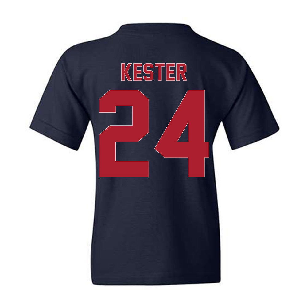 Liberty - NCAA Men's Basketball : Brady Kester - Vintage Shersey Youth T-Shirt-1