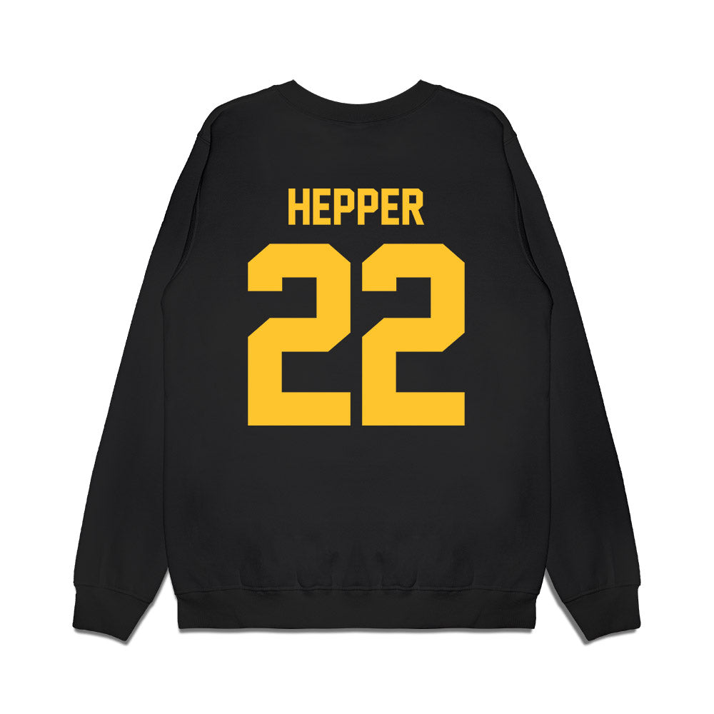 PLU - NCAA Men's Basketball : Mack Hepper - Vintage Basketball Premium Crewneck Sweatshirt-1