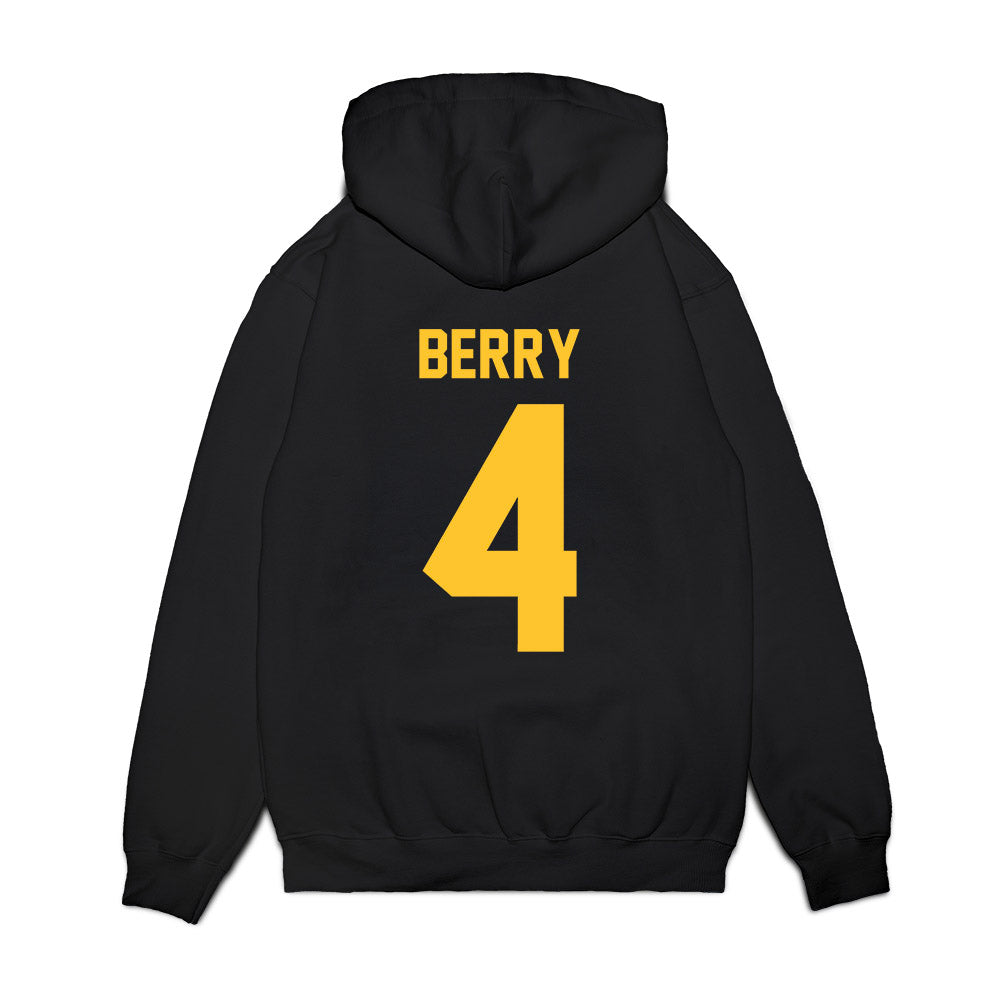 PLU - NCAA Men's Basketball : Caleb Berry - Vintage Basketball Premium Hooded Sweatshirt-1