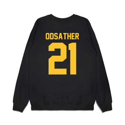 PLU - NCAA Men's Basketball : Dane Odsather - Vintage Basketball Premium Crewneck Sweatshirt-1