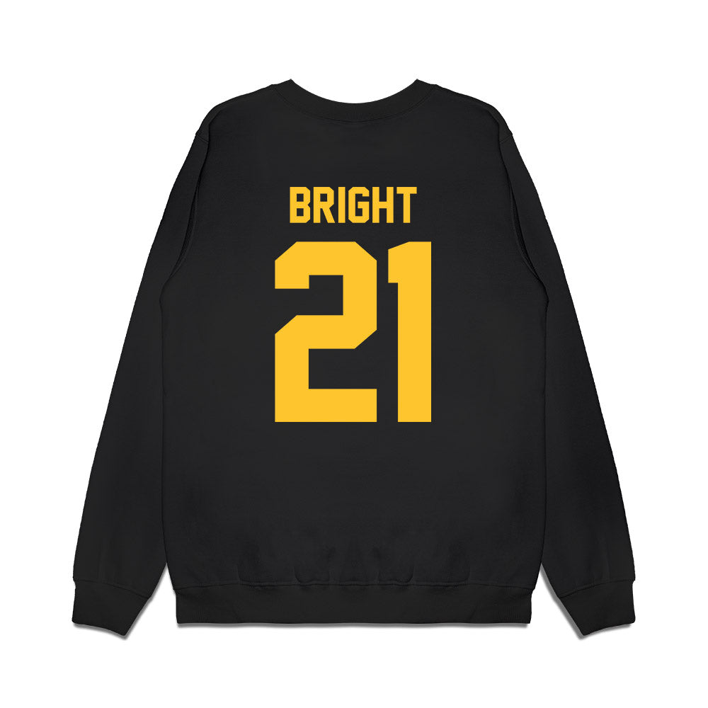 PLU - NCAA Women's Basketball : Ava Bright - Vintage Basketball Premium Crewneck Sweatshirt-1