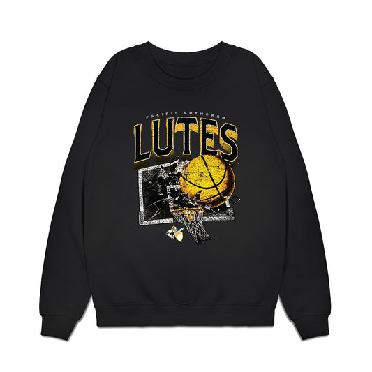 PLU - NCAA Men's Basketball : Daniel Kabamba - Vintage Basketball Premium Crewneck Sweatshirt-0