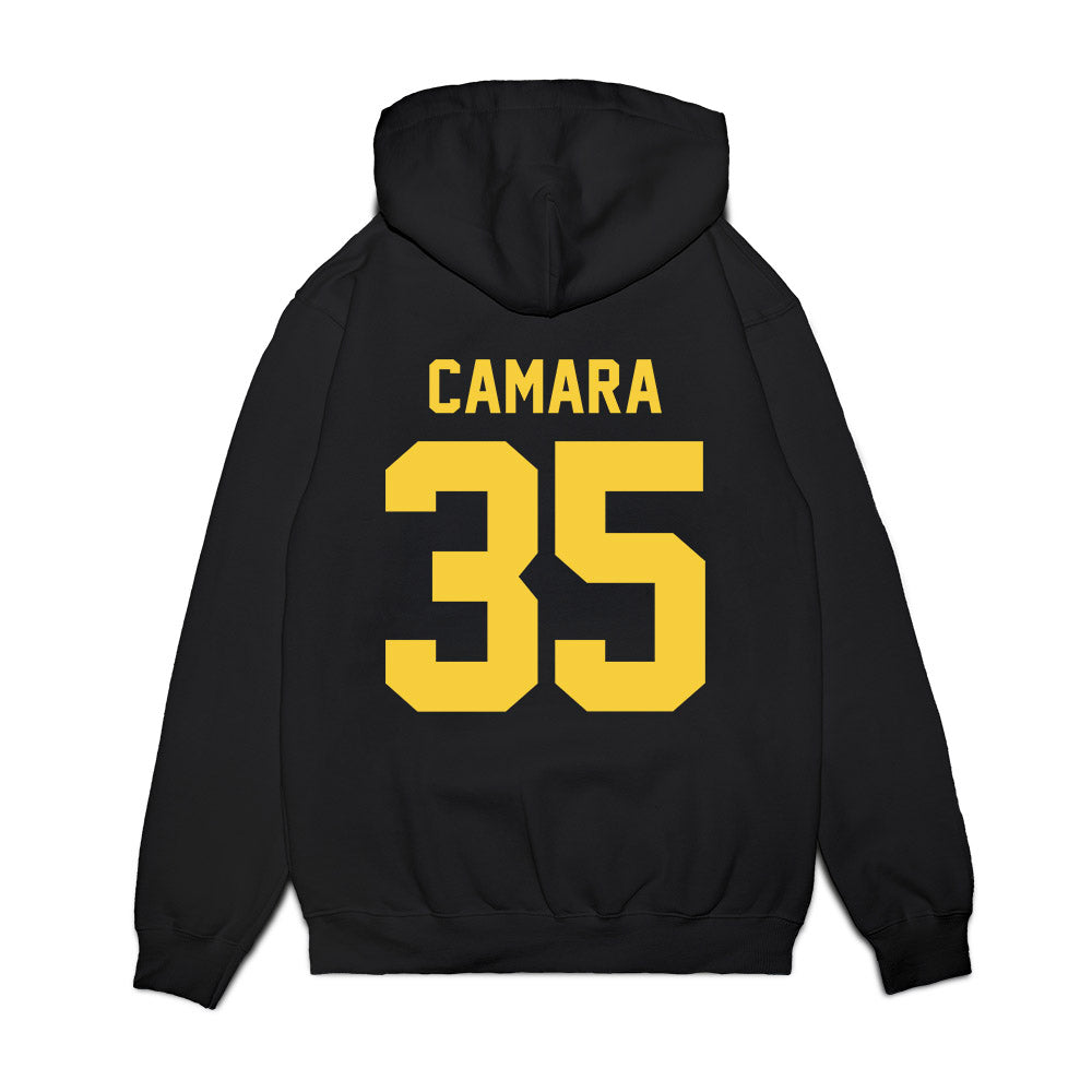 Norfolk State - NCAA Men's Basketball : Dramane Camara - Vintage Basketball Premium Hooded Sweatshirt-1