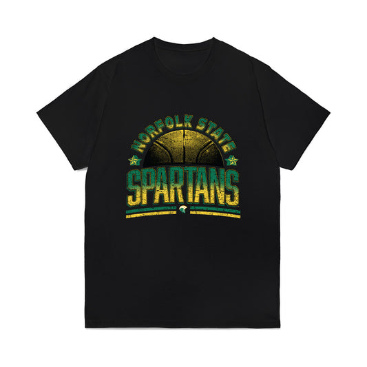 Norfolk State - NCAA Women's Basketball : Jenesis Hill - Vintage Basketball Comfort Colors T-Shirt-0