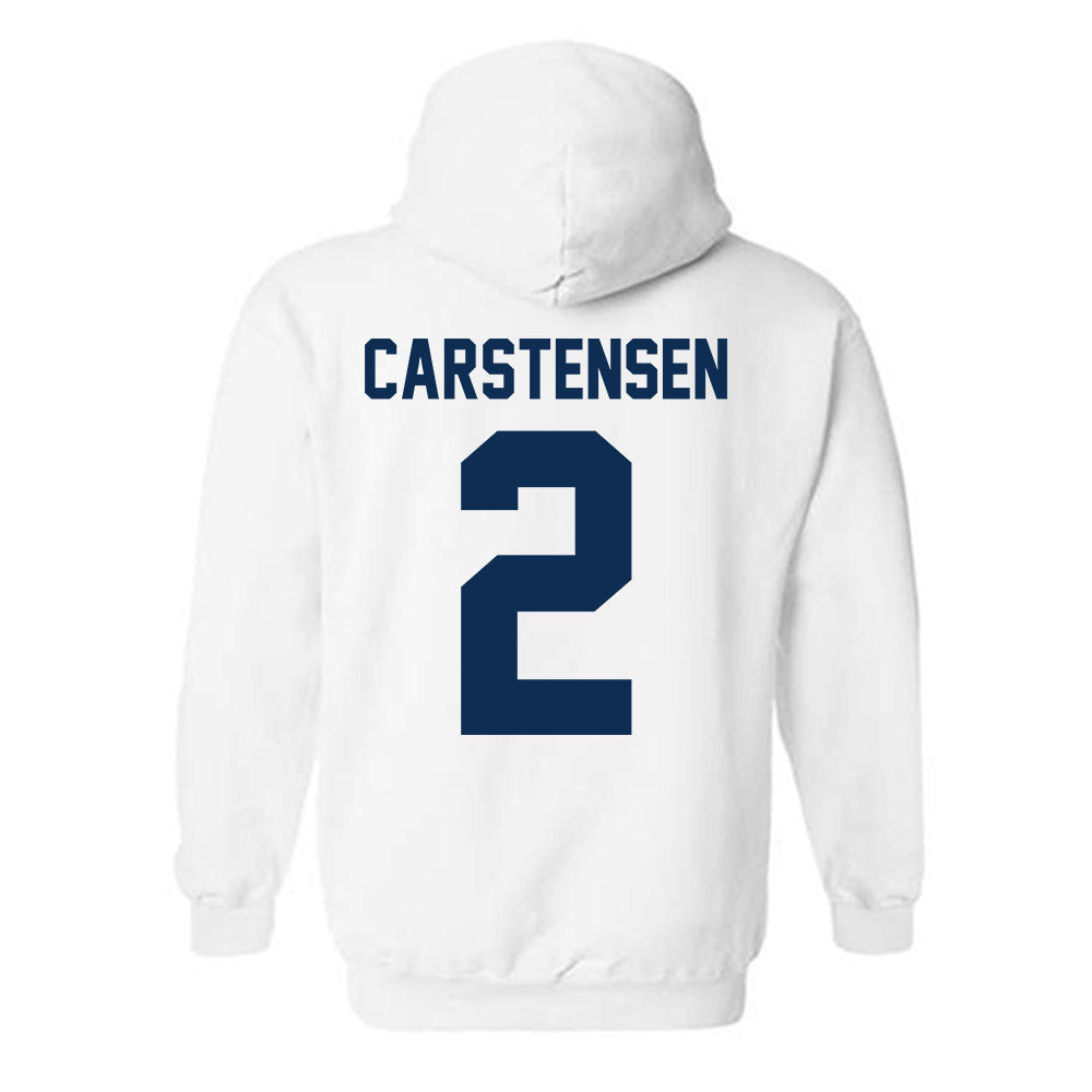 FAU - NCAA Women's Basketball : Grace Carstensen - Vintage Shersey Hooded Sweatshirt-1