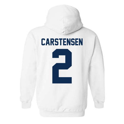 FAU - NCAA Women's Basketball : Grace Carstensen - Vintage Shersey Hooded Sweatshirt-1