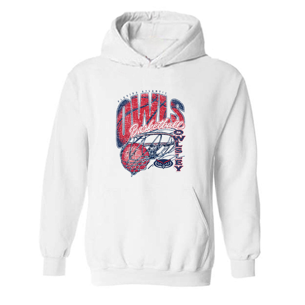 FAU - NCAA Men's Basketball : Devin Vanterpool - Vintage Shersey Hooded Sweatshirt-0