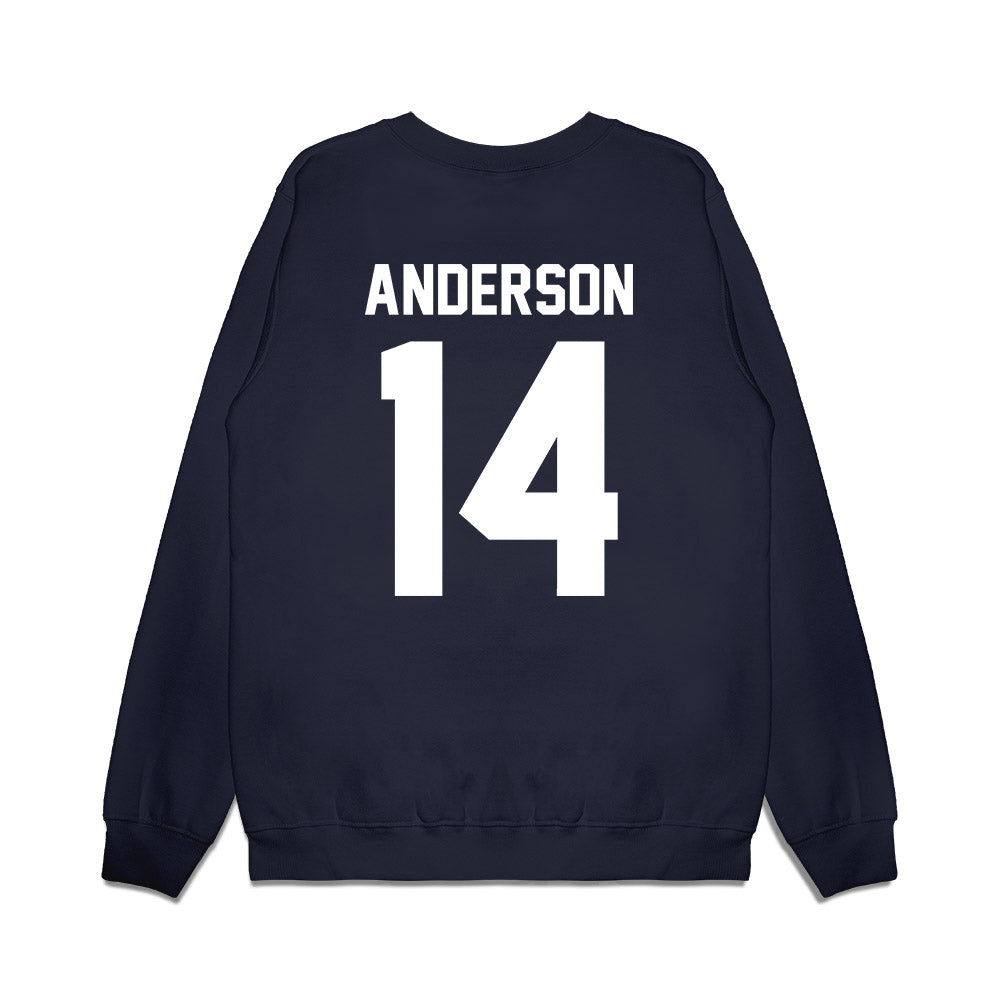 Georgia Southern - NCAA Women's Basketball : Kiara Anderson - Vintage Premium Crewneck Sweatshirt-1
