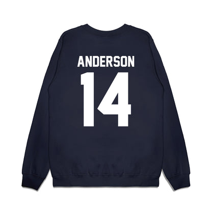 Georgia Southern - NCAA Women's Basketball : Kiara Anderson - Vintage Premium Crewneck Sweatshirt-1