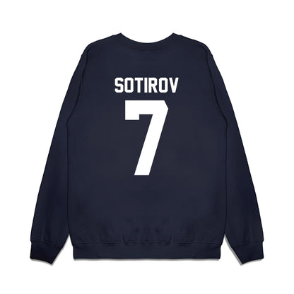Georgia Southern - NCAA Men's Basketball : Tsvet Sotirov - Vintage Premium Crewneck Sweatshirt-1