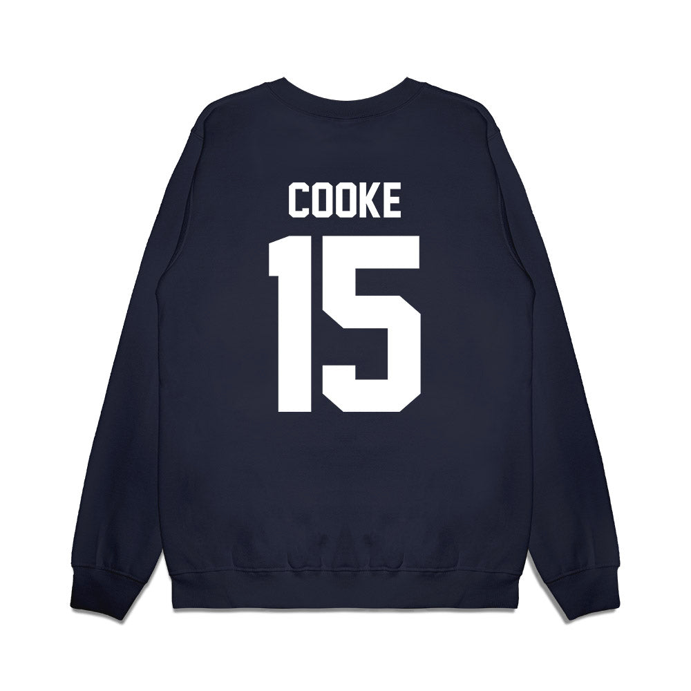Georgia Southern - NCAA Women's Basketball : Armani Cooke - Vintage Premium Crewneck Sweatshirt-1