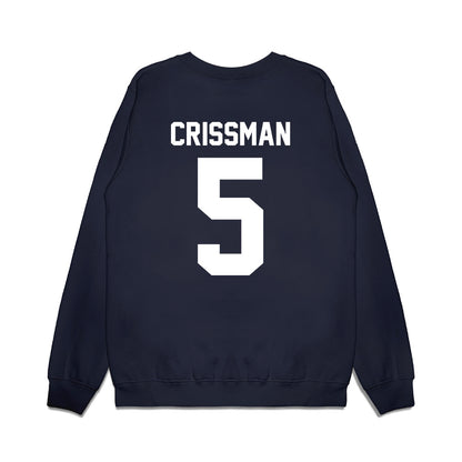 Georgia Southern - NCAA Men's Basketball : Cole Crissman - Vintage Premium Crewneck Sweatshirt-1