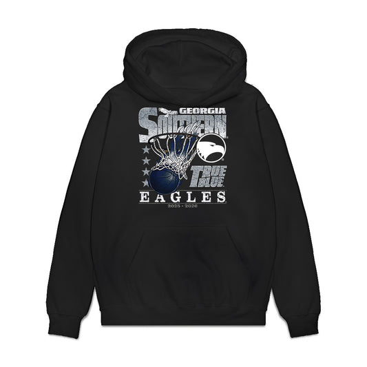 Georgia Southern - NCAA Women's Basketball : Mckayla Hosley - Vintage Premium Hooded Sweatshirt-0