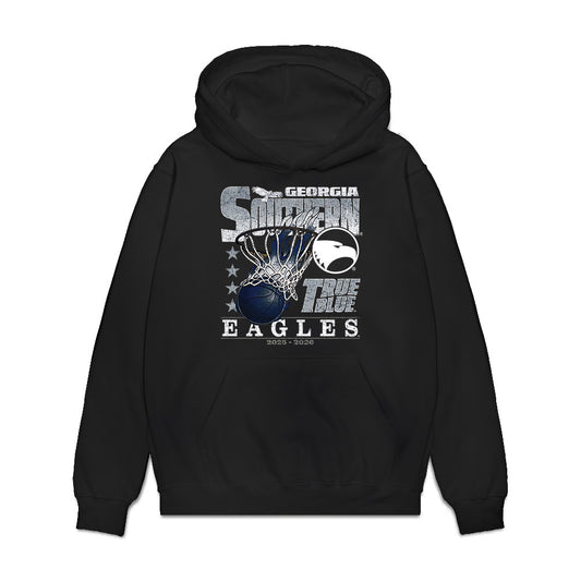Georgia Southern - NCAA Women's Basketball : Kayla Cleaveland - Vintage Premium Hooded Sweatshirt-0