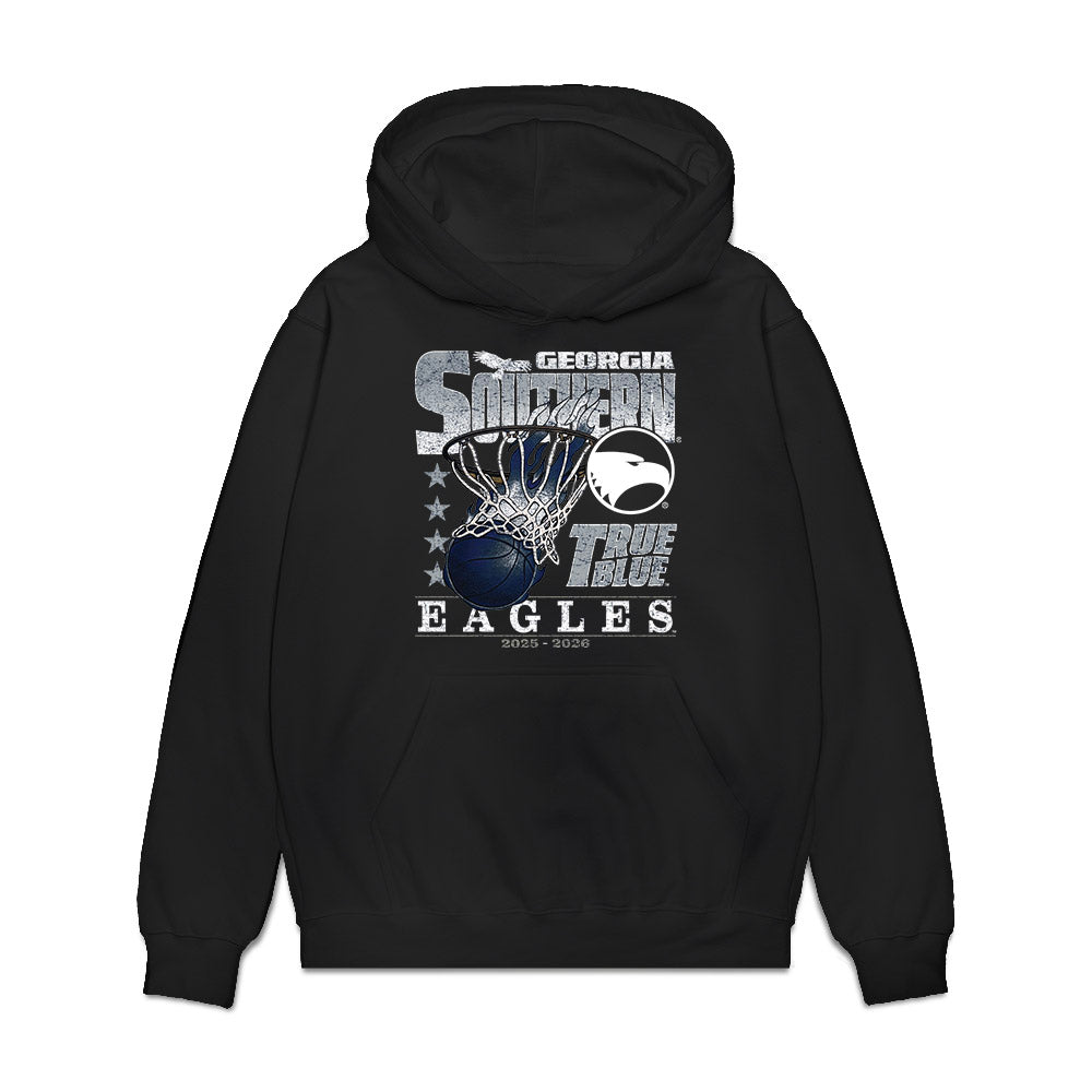 Georgia Southern - NCAA Men's Basketball : Tavarus Webb - Vintage Premium Hooded Sweatshirt-0