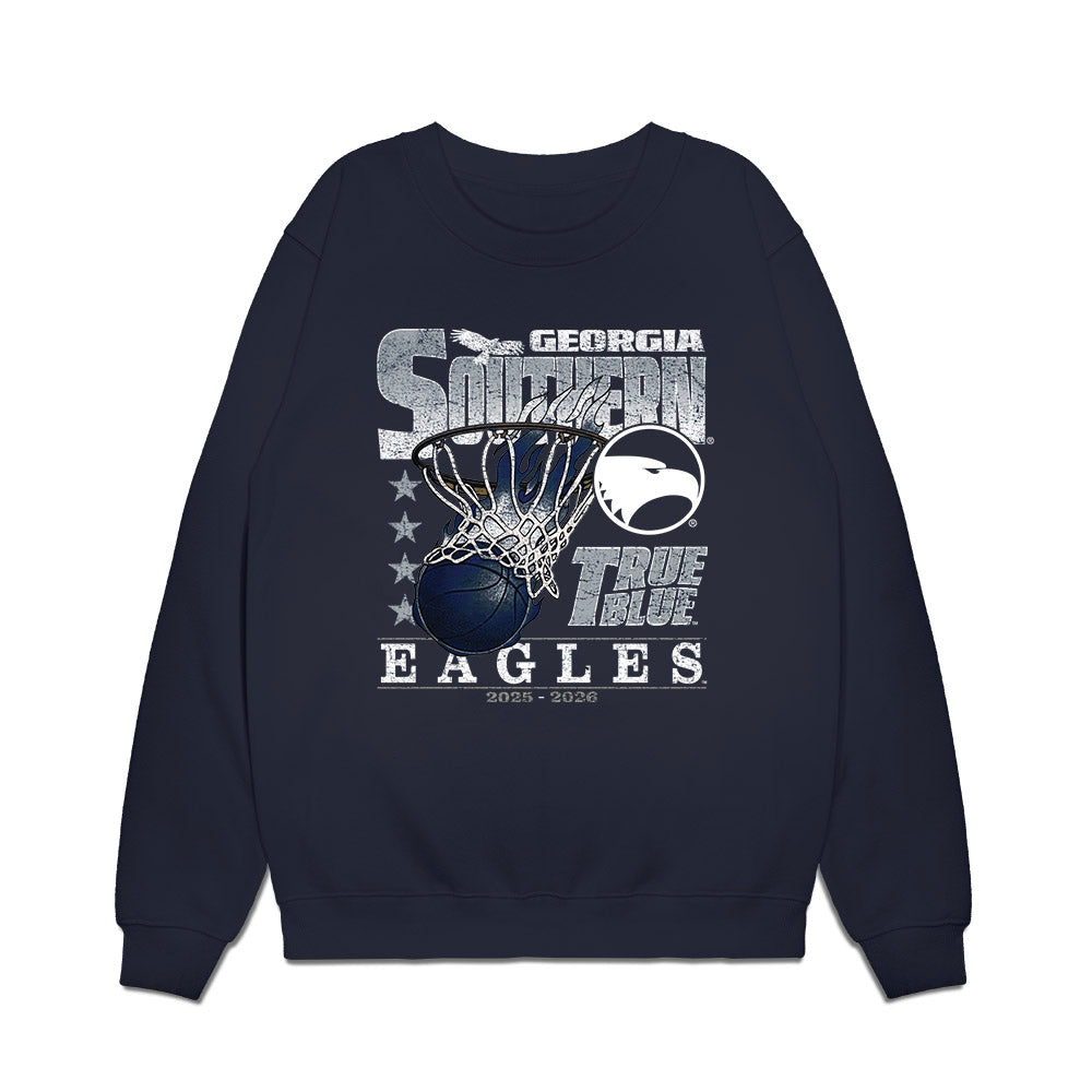 Georgia Southern - NCAA Men's Basketball : Cole Crissman - Vintage Premium Crewneck Sweatshirt-0
