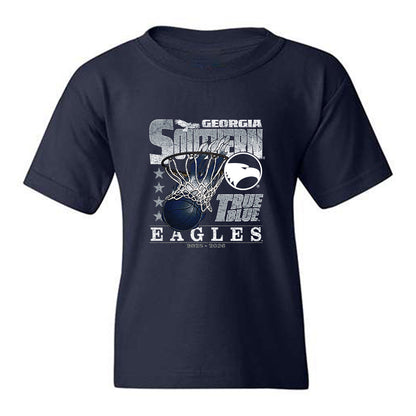 Georgia Southern - NCAA Men's Basketball : Cade Lomas - Vintage Youth T-Shirt-0