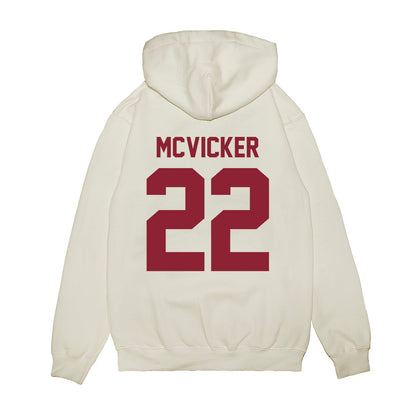 UMN Duluth - NCAA Women's Basketball : Keagan McVicker - Vintage Premium Hooded Sweatshirt-1