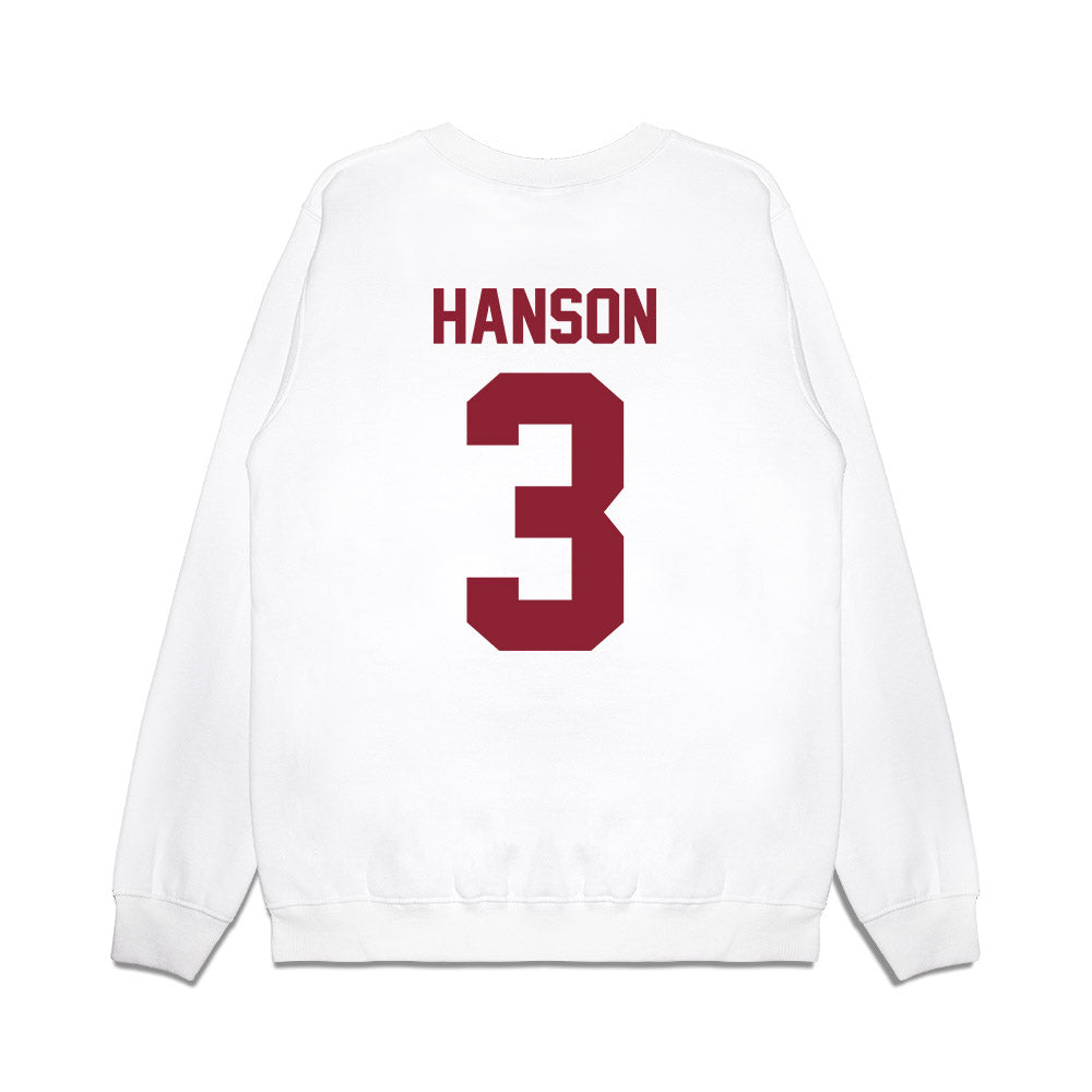 UMN Duluth - NCAA Men's Basketball : Kole Hanson - Vintage Premium Crewneck Sweatshirt-1