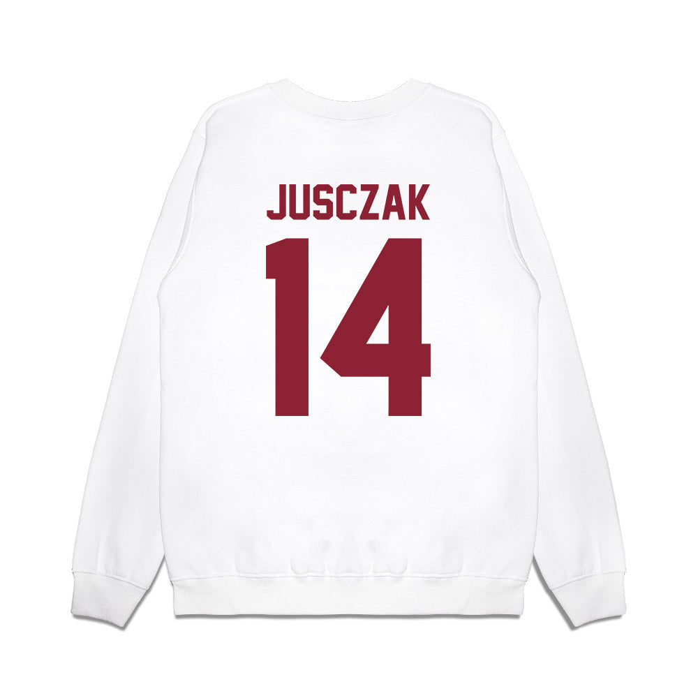 UMN Duluth - NCAA Women's Basketball : Karly Jusczak - Vintage Premium Crewneck Sweatshirt-1