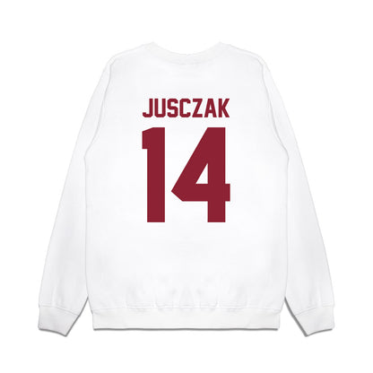 UMN Duluth - NCAA Women's Basketball : Karly Jusczak - Vintage Premium Crewneck Sweatshirt-1