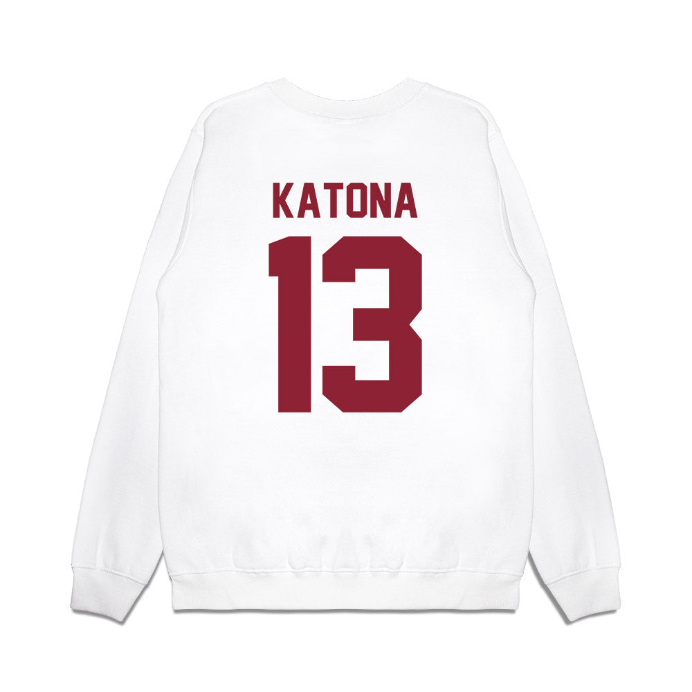 UMN Duluth - NCAA Men's Basketball : Nick Katona - Vintage Premium Crewneck Sweatshirt-1