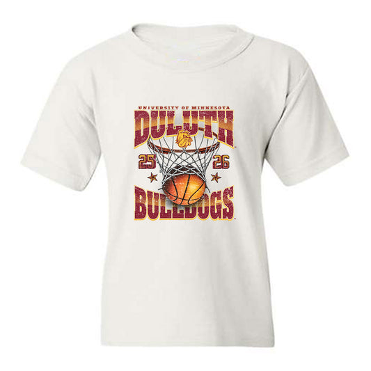 UMN Duluth - NCAA Women's Basketball : Elsie Ostmoe - Vintage Youth T-Shirt-0