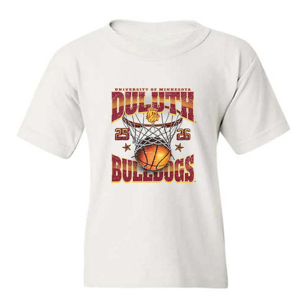 UMN Duluth - NCAA Men's Basketball : Nick Katona - Vintage Youth T-Shirt-0