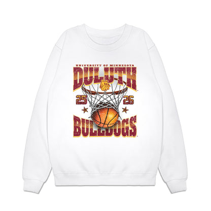 UMN Duluth - NCAA Men's Basketball : Billy DeMars - Vintage Premium Crewneck Sweatshirt-0