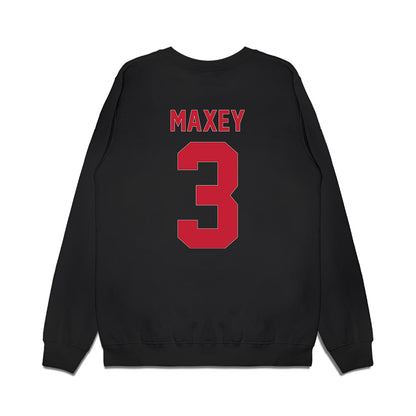 Ball State - NCAA Men's Basketball : Juwan Maxey - Vintage Premium Crewneck Sweatshirt-1