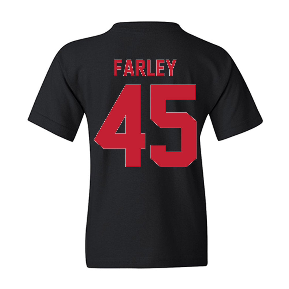 Ball State - NCAA Men's Basketball : Alex Farley - Vintage Youth T-Shirt-1