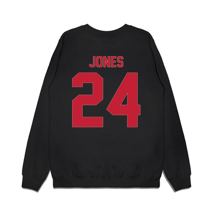 Ball State - NCAA Men's Basketball : Mason Jones - Vintage Premium Crewneck Sweatshirt-1
