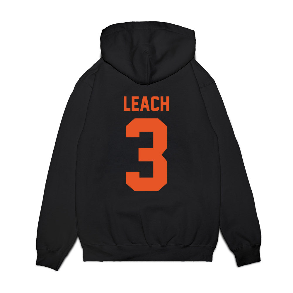 BGSU - NCAA Men's Basketball : Makhi Leach - Vintage Premium Hooded Sweatshirt-1