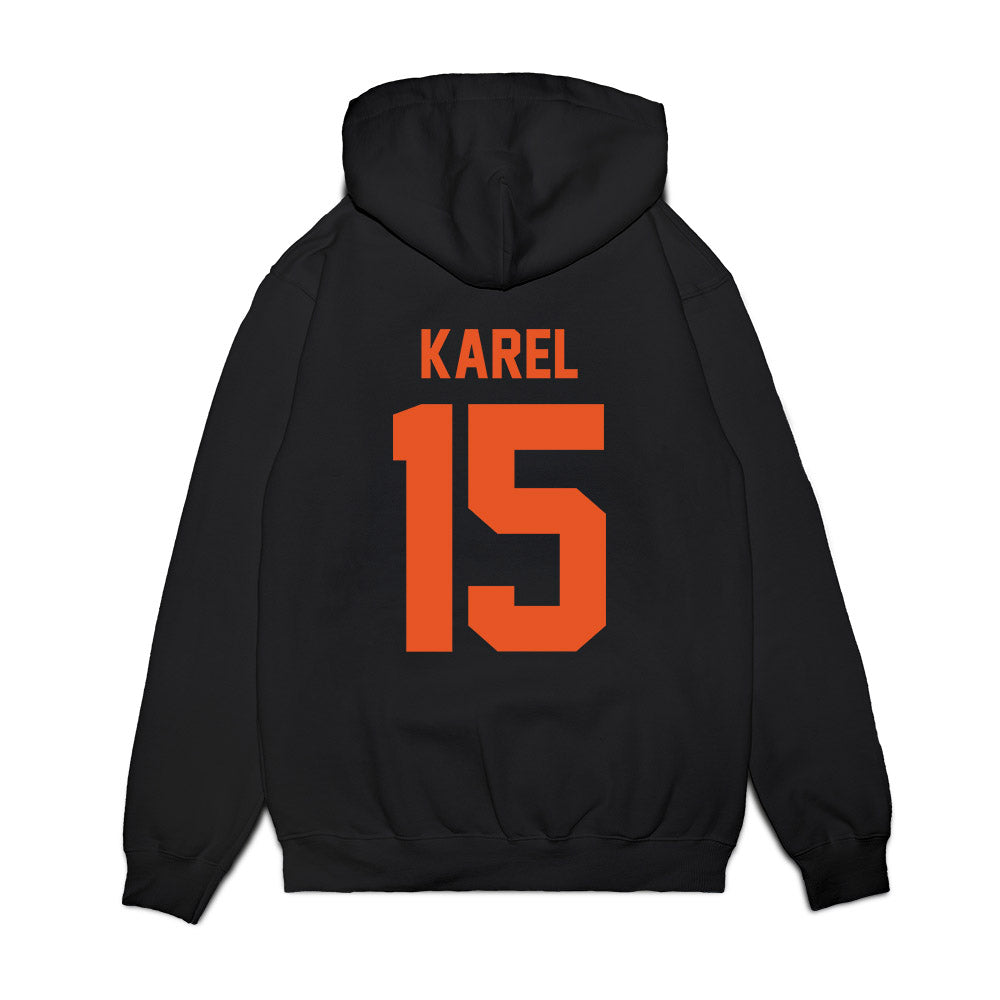 BGSU - NCAA Men's Basketball : Camden Karel - Vintage Premium Hooded Sweatshirt-1
