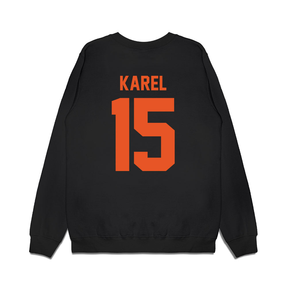 BGSU - NCAA Men's Basketball : Camden Karel - Vintage Premium Crewneck Sweatshirt-1