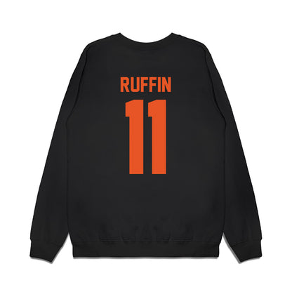 BGSU - NCAA Men's Basketball : Javon Ruffin - Vintage Premium Crewneck Sweatshirt-1