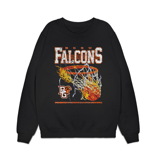 BGSU - NCAA Men's Basketball : Makhi Leach - Vintage Premium Crewneck Sweatshirt-0